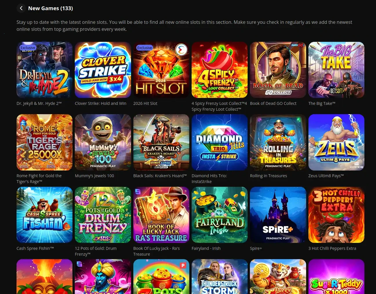 Winspirit Casino Registrierung und Bonus Übersicht